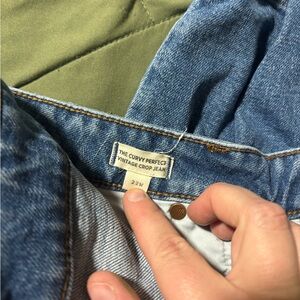 Madewell Vintage Blue Straight Leg Jeans